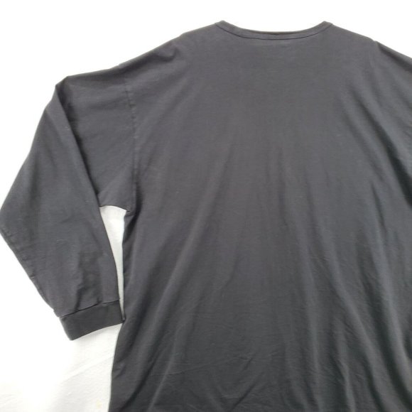 Vans Off The Wall Kyle Walker Shirt Men's Long Sleeve Crew Neck Black 2XL - Picture 10 of 12